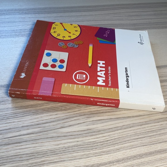 Alpha Omega Math Homeschool Curriculum Kindergarten Lifepacs Christian - Picture 9 of 16